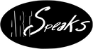 The ArtSpeaks Project Logo: A Horizontal Black Oval With Hand-drawn Script Written On Top